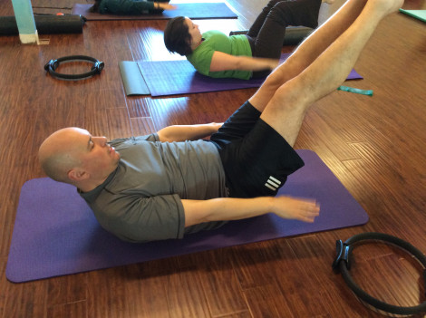 Guys who do Pilates, Mark